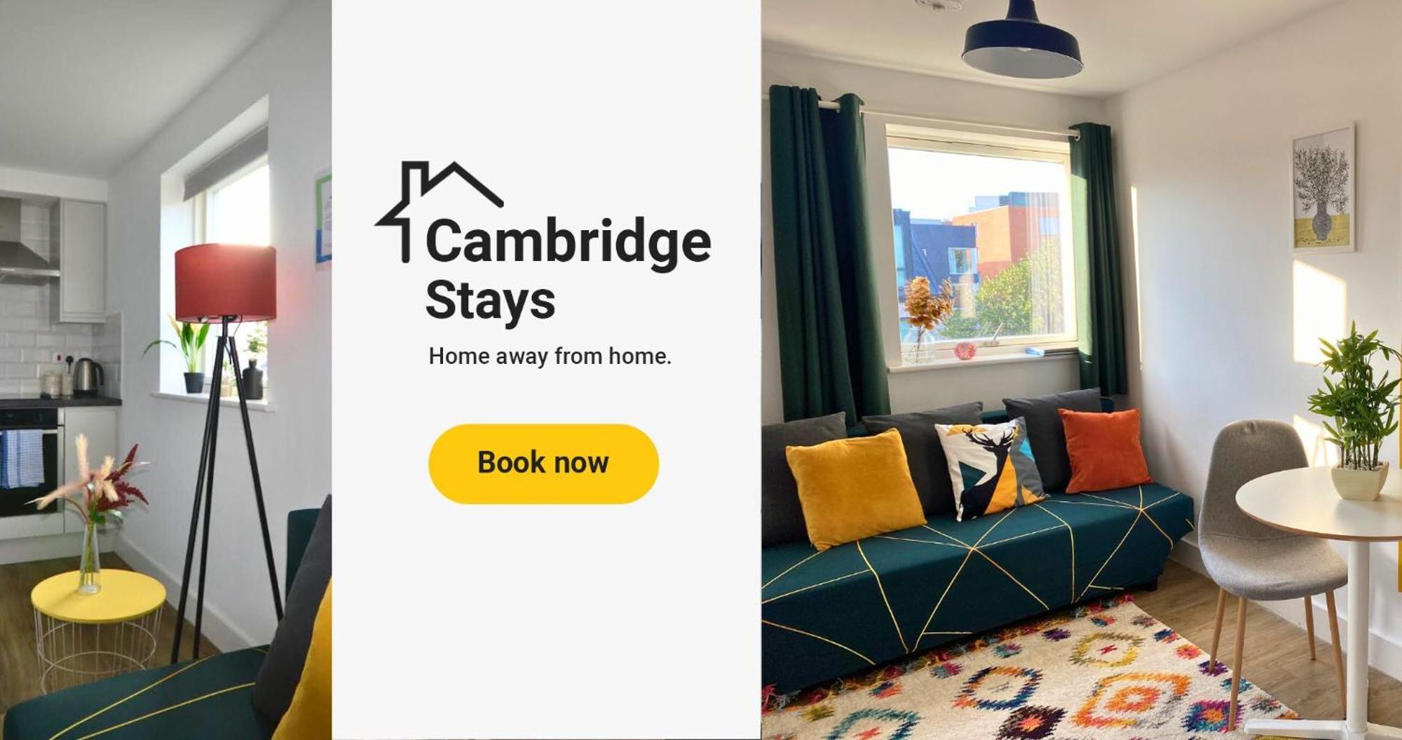 Cambridge Stays Central Apart Hotel 1Br Flats-Easy Walk To City Centre-Parking Exterior photo