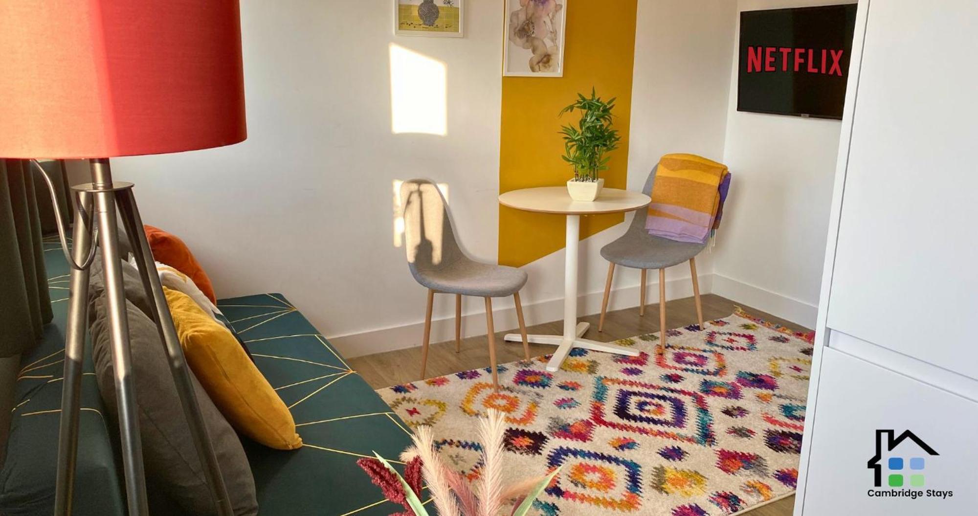 Cambridge Stays Central Apart Hotel 1Br Flats-Easy Walk To City Centre-Parking Exterior photo