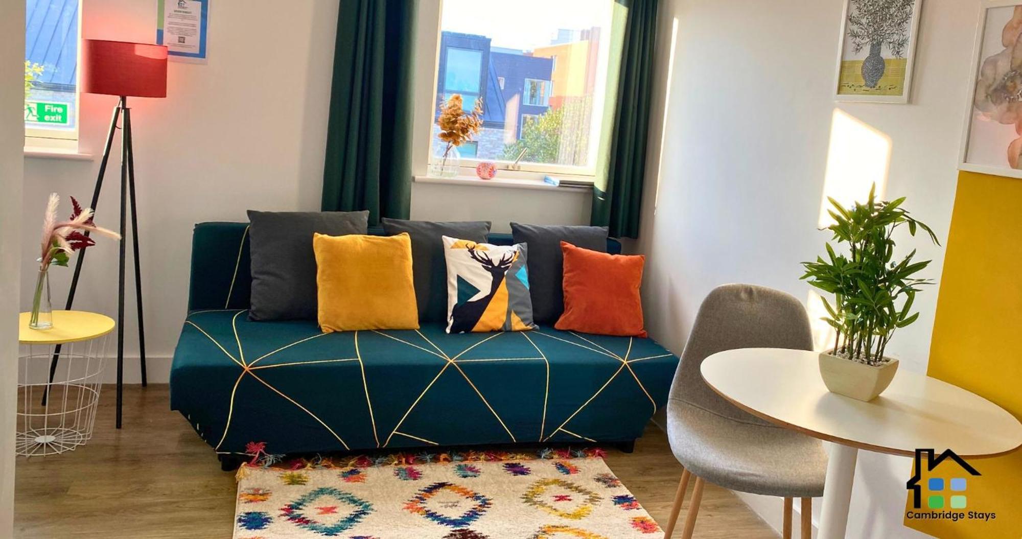 Cambridge Stays Central Apart Hotel 1Br Flats-Easy Walk To City Centre-Parking Exterior photo