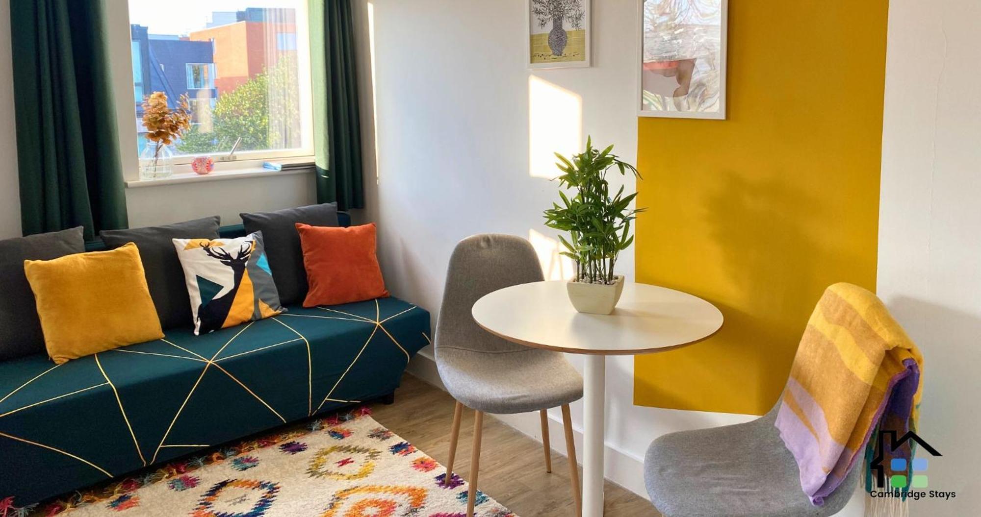 Cambridge Stays Central Apart Hotel 1Br Flats-Easy Walk To City Centre-Parking Exterior photo